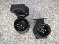 VERLOOPSTEKKER t.b.v. trekhaak 13-&gt;7 polig