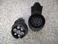 VERLOOPSTEKKER t.b.v. trekhaak 7-&gt;13 polig