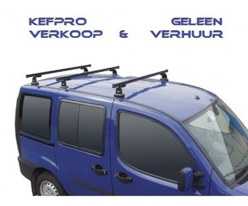 GEV PRO 9408 FIAT DOBLO dakdrager set met 3 stangen vanaf 2010