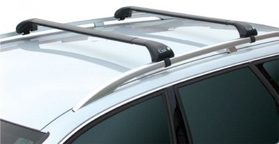 set dakdragers Peugeot Rifter vanaf 2018 met open dakrails (GEV-GEO-L)