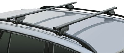 set dakdragers Honda Jazz Crosstar Hybrid vanaf 2020 met open dakrails (GEV-THOR-K)