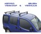 GEV PRO 9403 FIAT FIORINO dakdrager set met 3 stangen vanaf 2008_